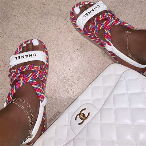 chanel replica sandals